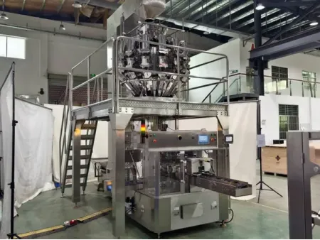 Rotary Premade Pouch Packaging Machine, Single Lane