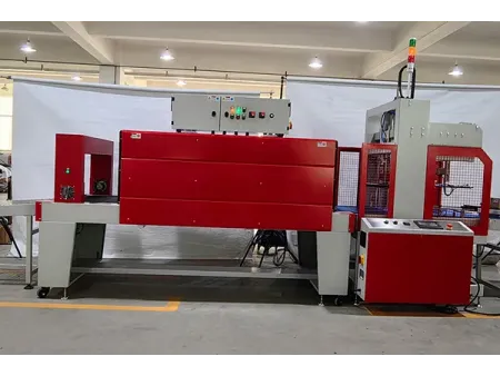 Automatic Shrink Wrapping Machine with Sleeve Sealer