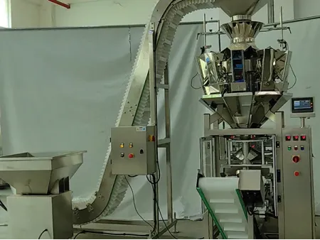 Vertical Form Fill Seal Machine with 10-Head Multihead Weigher