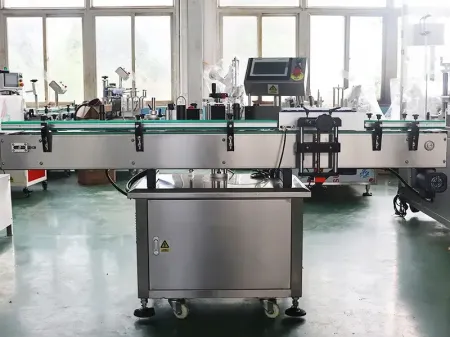 Automatic Round Bottle Labeling Machine