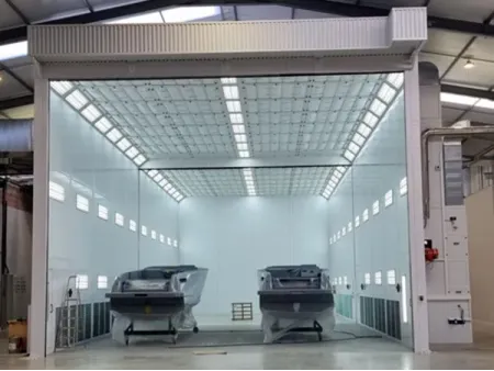 Marine & Yacht Paint Booth