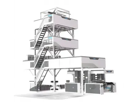 Co-Extrusion Blown Film Machine (3-5 Layers PE/PP Films)