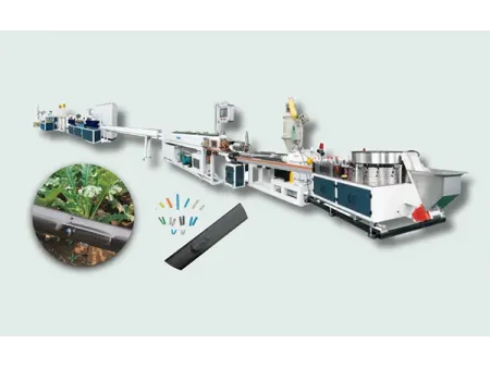 Flat Dripper Irrigation Pipe Making Machine