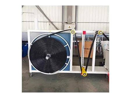 Pre-Installed Outlet Layflat Hose Making Machine