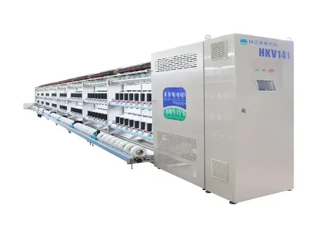 HKV141E  Elastic Yarn Covering Machine  Single/Double Covering