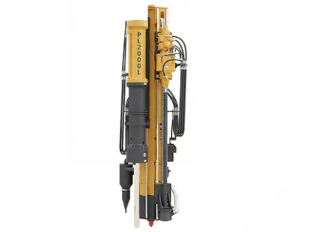 Excavator-Mounted Drill Attachment
