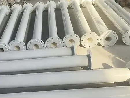 Ceramic Lined Pipes & Fittings for Fly Ash Conveying