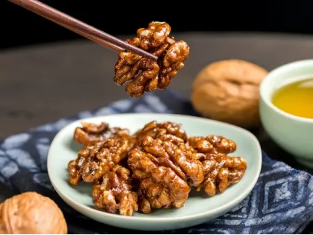 Sugar Coated Walnut Kernels (Candied Walnuts)