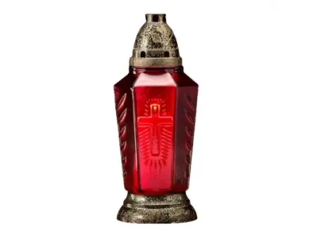 Glass Cemetery Lights & Glass Tomb Lamps