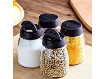 Glass Spice Jars & Seasoning Shakers