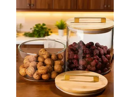 Glass Storage Jars & Wide Mouth Jars