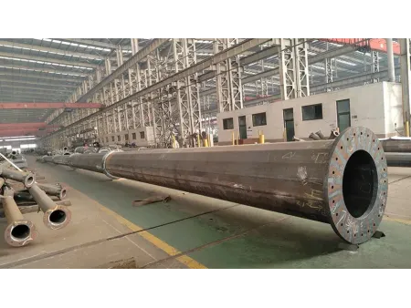 Steel Wind Towers, Transmission Poles & Custom Steel Stacks