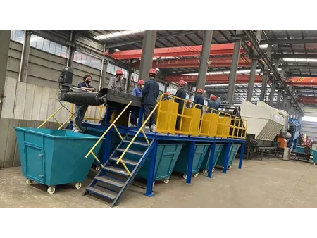 Manual Sorting Conveyor, Waste Sorting System