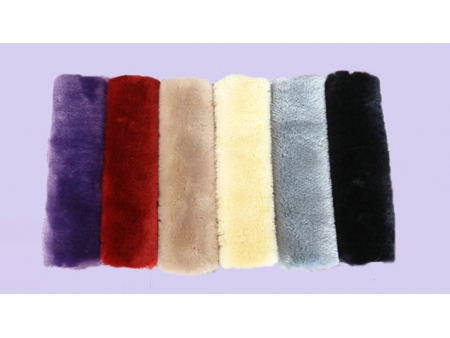 Faux Wool Seat Belt Cover