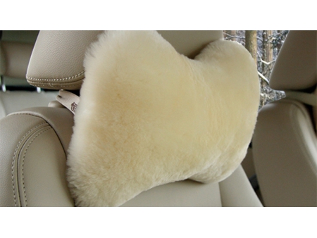 Sheepskin Neck Pillow (For Car Seat)