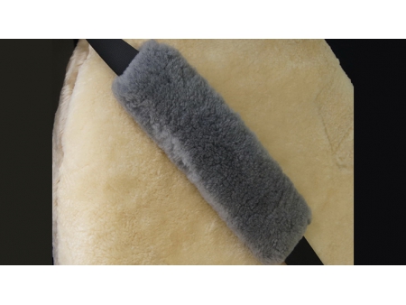 Sheepskin Seat Belt Cover