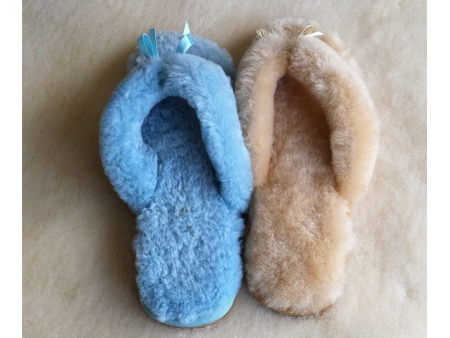 Sheepskin Toe Post Slippers