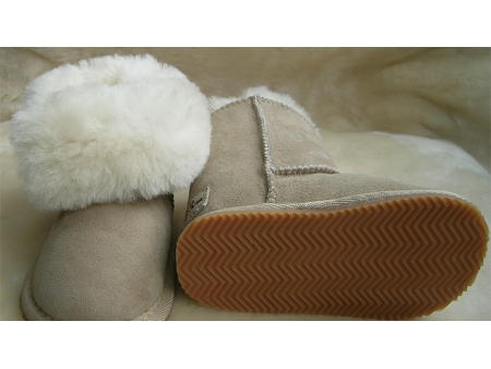 Sheepskin Baby Booties