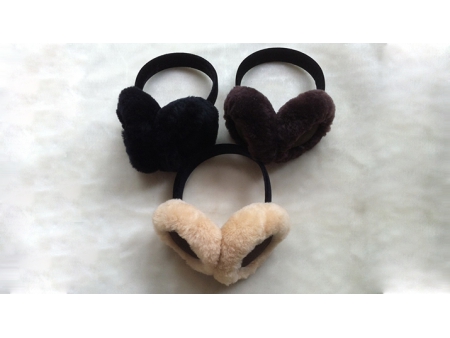 Foldable Sheepskin Earmuff