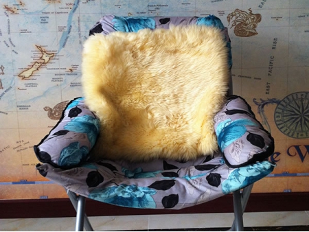 Colorful Faux Sheepskin Fur Chair Sofa Pad