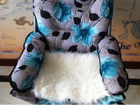 Great Feeling Faux Fur Home Decorative Chair Sofa Cover