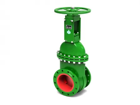 Cast Basalt Lined Wear-Resistant Throttle Valve