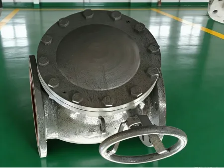 Cast Basalt Wear-Resisting Check Valve   (Non-Return Fused Cast Basalt Lined Valve)
