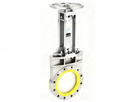Large-Bore Wafer Knife Gate Valve  (Stainless Steel Thin Valve, L 55-95mm)