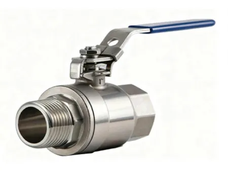 2-PC M/F Threaded Ball Valve  (Internal/External Thread Valve)