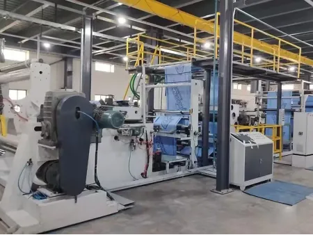 Tandem Coating and Lamination with Centre Winding