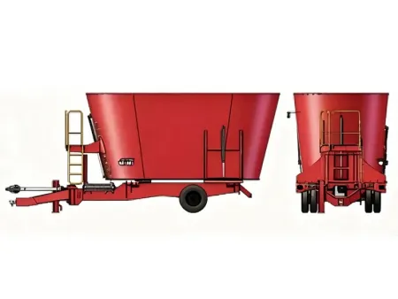 Trailed TMR Mixer, 14 to 24m³
