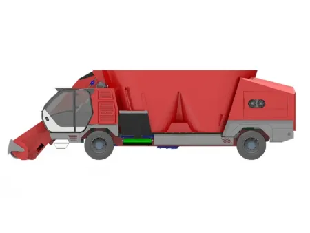 Twin Auger Self-Propelled TMR Mixer