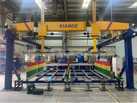 Automated Gantry Crane and Storage System