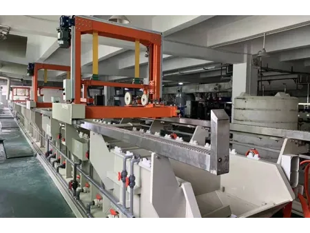 Automated Barrel Plating Line (Overhead Hoist)