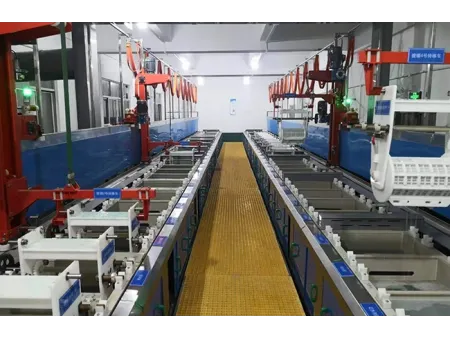 Automated Barrel Plating Line (Sidearm Hoist)