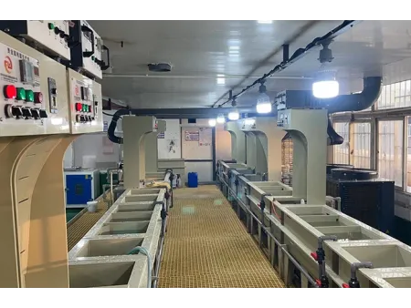 Manual Barrel Plating Line