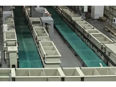 Manual Rack Plating Line