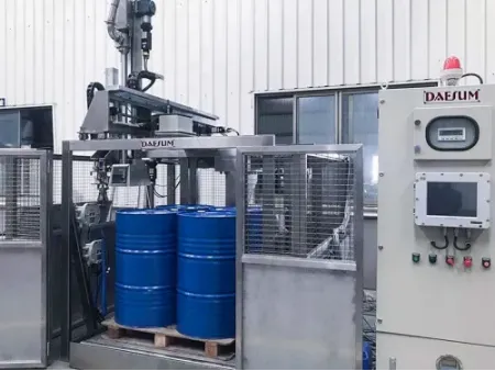 Automatic Filling Machine for Palletized Drums and IBCs