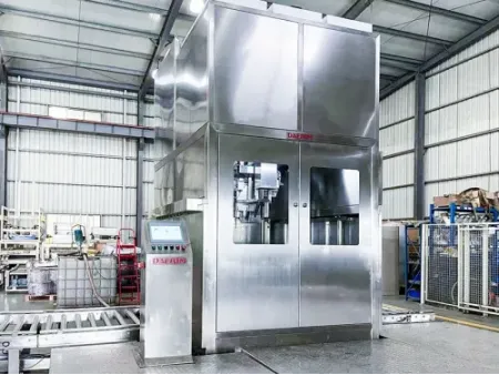 Automatic Filling Machine for Palletized Drums and IBCs