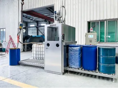 Semi-Automatic Drum Filling Machine