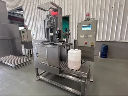 Semi-Automatic Filling Machine for Pails and Jerrycans