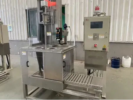 Semi-Automatic Filling Machine for Pails and Jerrycans