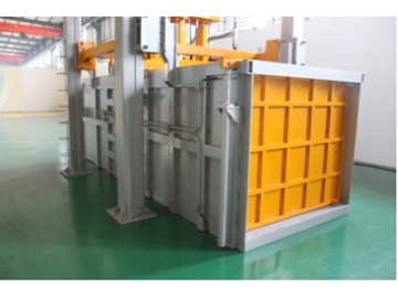 Vertical Compactor Trash Transfer Station