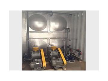 Containerized Sewage Treatment Plant, A MBR