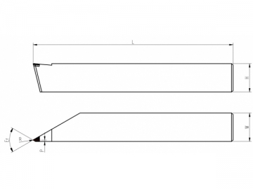 PCD/PCBN External Threading Tools