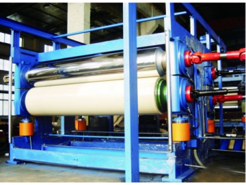 Four Roll Double Sided Calendering Machine Four Roll Double Sided Calendering Machine
