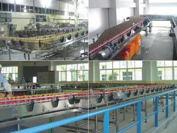 Empty Can Conveyor System