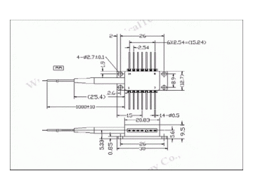 1653nm Laser Diode for Gas Detection