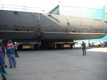 Self-Propelled Shipyard Transporter
