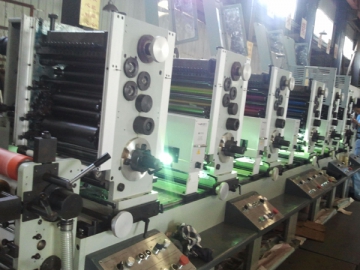 9-Color Rotary Intermittent Letterpress Printing Machine